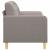 Canapea cu 2 locuri, gri taupe, 120 cm, material textil GartenMobel Dekor