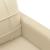 Canapea cu 2 locuri, crem, 140 cm, material textil GartenMobel Dekor