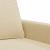 Fotoliu canapea, crem, 60 cm, material textil GartenMobel Dekor
