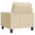 Fotoliu canapea, crem, 60 cm, material textil GartenMobel Dekor