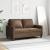 Canapea cu 2 locuri, maro, 120 cm, material textil GartenMobel Dekor