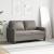 Canapea cu 2 locuri, gri taupe, 120 cm, material textil GartenMobel Dekor