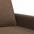 Canapea cu 2 locuri, maro, 140 cm, material textil GartenMobel Dekor