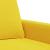 Canapea cu 2 locuri, galben deschis, 140 cm, material textil GartenMobel Dekor