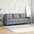 Canapea cu 3 locuri, gri deschis, material 180CM textil GartenMobel Dekor