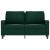 Canapea cu 2 locuri, verde închis, 120 cm, catifea GartenMobel Dekor