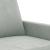 Canapea cu 3 locuri, gri deschis, material 180CM catifea GartenMobel Dekor