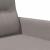 Canapea cu 2 locuri, gri taupe, 140 cm, material textil GartenMobel Dekor