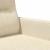 Canapea cu 3 locuri, crem, 180 cm, material textil GartenMobel Dekor