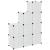 Fotoliu canapea, gri deschis, 60 cm, material textil GartenMobel Dekor