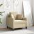 Fotoliu canapea, crem, 60 cm, material textil GartenMobel Dekor
