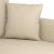 Canapea cu 3 locuri, crem, 180 cm, material textil GartenMobel Dekor