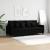 Canapea cu 3 locuri, negru, 180 cm, material textil GartenMobel Dekor