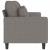 Canapea cu 3 locuri, taupe, 180 cm, material textil GartenMobel Dekor