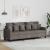 Canapea cu 3 locuri, taupe, 180 cm, material textil GartenMobel Dekor
