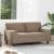 Canapea cu 2 locuri, cappuccino, 120 cm, piele ecologică GartenMobel Dekor