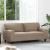 Canapea cu 2 locuri, cappuccino, 140 cm, piele ecologică GartenMobel Dekor