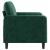 Canapea cu 2 locuri, verde închis, 120 cm, catifea GartenMobel Dekor