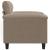 Fotoliu canapea, gri taupe, 60 cm, textil microfibră GartenMobel Dekor