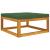 Set mobilier de grădină cu perne, 3 piese, lemn masiv acacia GartenMobel Dekor