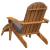 Scaun de grădină Adirondack & suport picioare lemn masiv acacia GartenMobel Dekor