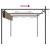 Pergola cu acoperiș retractabil, gri taupe, 295x292x230 cm GartenMobel Dekor
