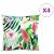 Perne decorative, 4 buc., multicolor, 50x50 cm, material textil GartenMobel Dekor