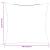 Perne de canapea, 4 buc., beige, 60x60 cm, textil GartenMobel Dekor