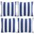 Perne decorative, 4 buc., dungi albastru&alb, 60x60 cm, textil GartenMobel Dekor