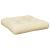 Pernă de paleți, crem, 60x60x12 cm, material textil GartenMobel Dekor