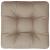 Pernă pentru paleți, gri taupe, 60x60x12 cm, textil GartenMobel Dekor