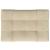 Pernă pentru paleți, bej, 120x80x12 cm, material textil GartenMobel Dekor