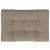 Pernă pentru paleți, gri taupe, 120x80x12 cm, textil GartenMobel Dekor