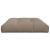 Pernă pentru paleți, gri taupe, 120x80x12 cm, textil GartenMobel Dekor