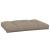 Pernă pentru paleți, gri taupe, 120x80x12 cm, textil GartenMobel Dekor