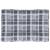 Pernă de paleți, gri carouri, 120x80x12 cm, material textil GartenMobel Dekor