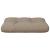 Pernă de paleți, gri taupe, 50x40x12 cm, material textil GartenMobel Dekor