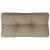 Pernă de paleți, gri taupe, 70x40x12 cm, material textil GartenMobel Dekor