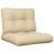 Perne pentru paleți, 2 buc., bej, material textil GartenMobel Dekor
