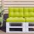 Perne de paleți, 2 buc, verde aprins, material textil GartenMobel Dekor