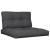Perne de paleți, 2 buc., negru, material textil GartenMobel Dekor