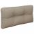 Perne de paleți, 2 buc., gri taupe, material textil GartenMobel Dekor