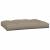 Perne de paleți, 2 buc., gri taupe, material textil GartenMobel Dekor