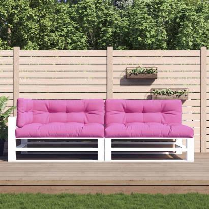 Perne de paleți, 5 buc., roz  material textil GartenMobel Dekor