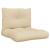Perne pentru paleți, 2 buc., bej, material textil GartenMobel Dekor
