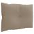 Perne de paleți, 3 buc., gri taupe, material textil GartenMobel Dekor