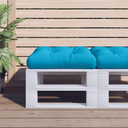 Pernă de paleți, albastru, material textil GartenMobel Dekor
