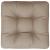 Pernă pentru paleți, gri taupe, 60x61,5x10 cm, textil GartenMobel Dekor