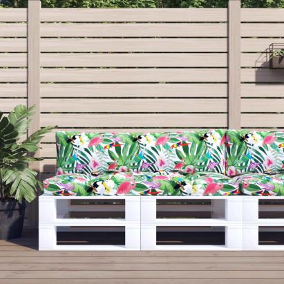 Perne pentru paleți, 2 buc., multicolor, țesătură oxford GartenMobel Dekor