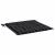 Perne scaun grădină 2 buc negru model carouri 40x40x4 cm textil GartenMobel Dekor